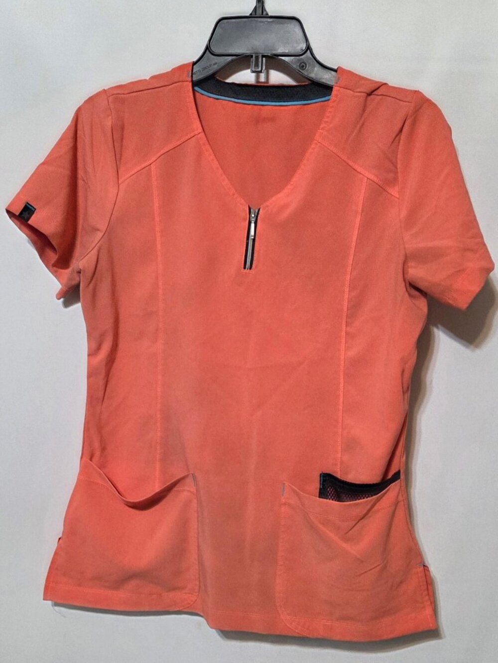 ScrubStar Peach Women's Scrub Top Size XSmall